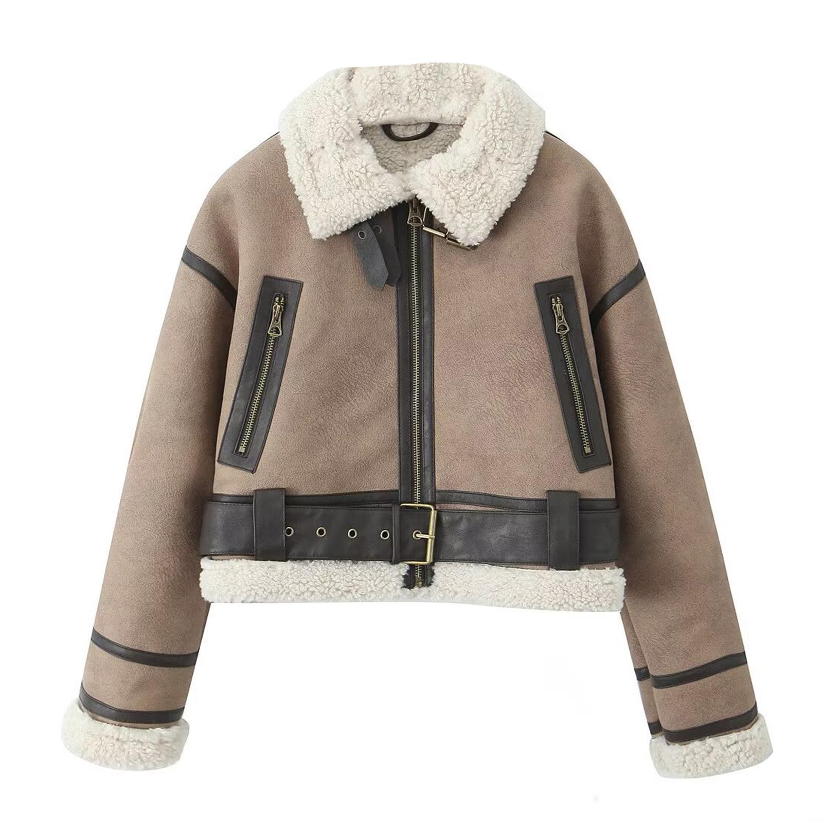 Women s Length Down Padded Leather Jacket Long Quilted Jacket With Removable Fur-Collar S хаки
Women s Length Down Padded Leather Jacket Long Quilted Jacket With Removable Fur-Collar S хаки