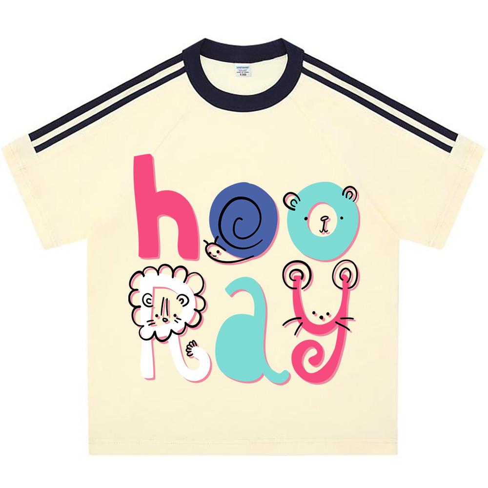 Kids 100% Cotton T-shirts Boys And Girls 200 GSM Cotton Tees cute animal typography Cartoon Print Child Tshirts 150 білий
Kids 100% Cotton T-shirts Boys And Girls 200 GSM Cotton Tees cute animal typography Cartoon Print Child Tshirts 150 білий