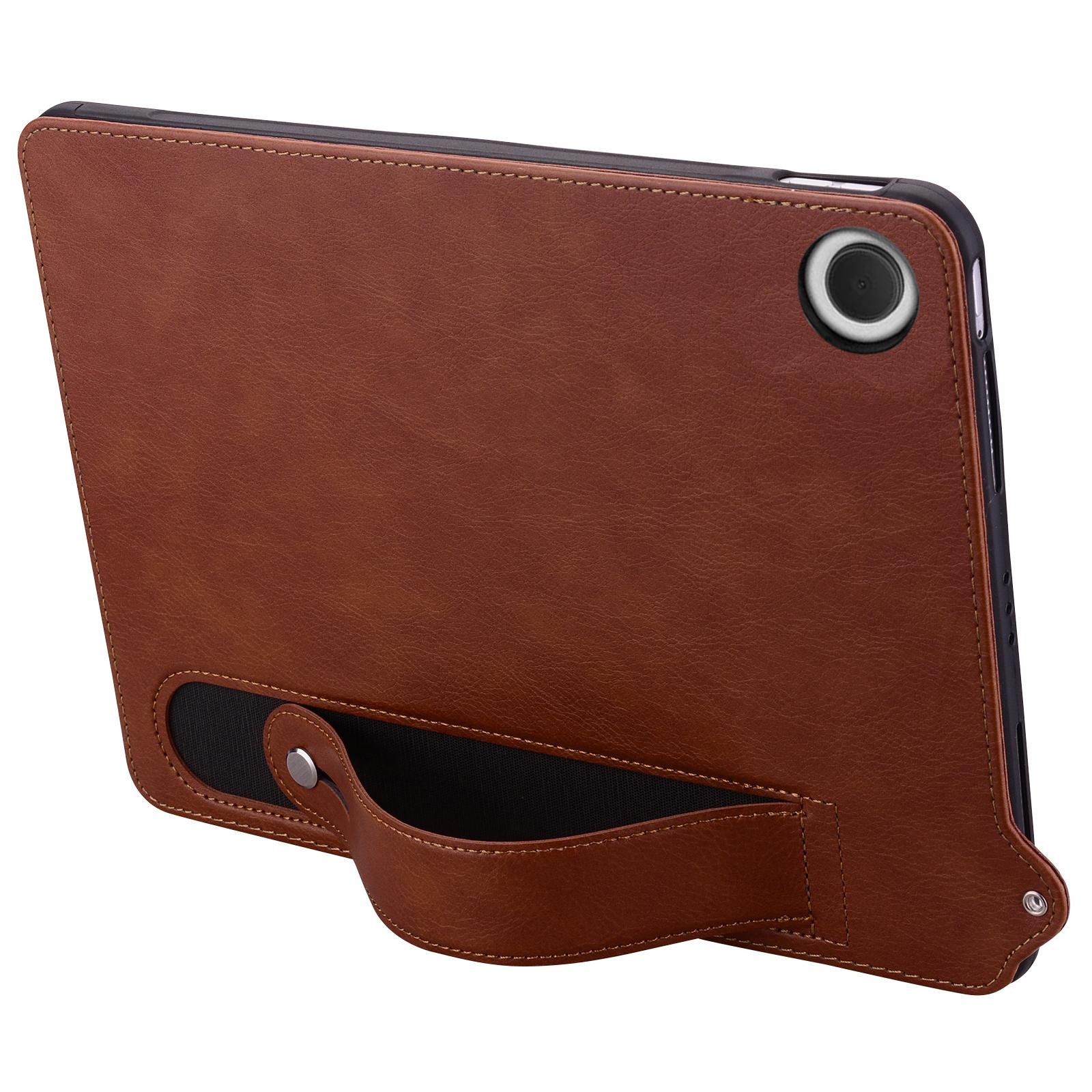 For Samsung Galaxy Tab A9 X110 X115 Case Hand Strap Kickstand Leather Tablet Cover Brown
For Samsung Galaxy Tab A9 X110 X115 Case Hand Strap Kickstand Leather Tablet Cover Brown