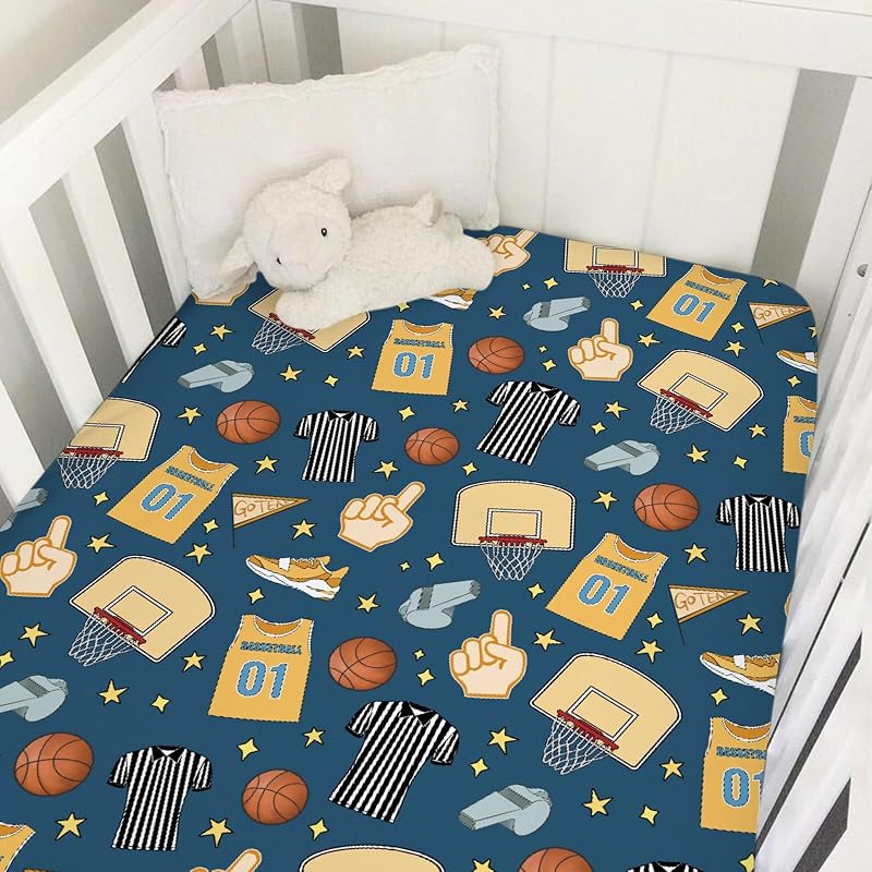 Детская спортивная простыня для кроватки 52 x28 Американский футбол Бейсбол Баскетбол Эластичный облегающий наматрасник для мальчика девочки Любителям спорта подарок Мягкие простыни для One size тёмно-синий
Детская спортивная простыня для кроватки 52 x28 Американский футбол Бейсбол Баскетбол Эластичный облегающий наматрасник для мальчика девочки Любителям спорта подарок Мягкие простыни для One size тёмно-синий