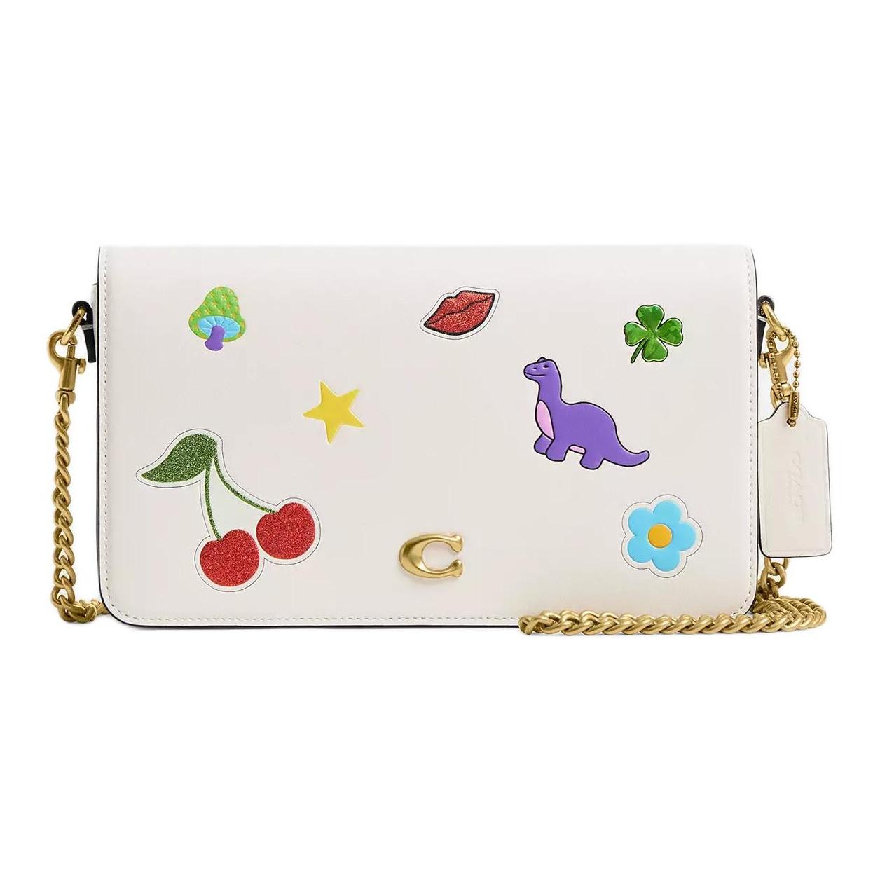 Coach Mila 20 Sticker Print Design Leather And Signature Coated Canvas Crossbody Bag Small Women Bags White CCD24-B4CAH Basic Set (Bag+Dust Bag)
Coach Mila 20 Sticker Print Design Leather And Signature Coated Canvas Crossbody Bag Small Women Bags White CCD24-B4CAH Basic Set (Bag+Dust Bag)