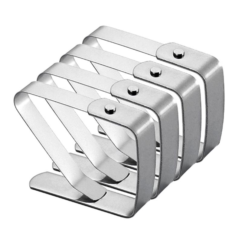 4Pcs Stainless Steel Anti-Slip Tablecloth Clamps Outdoor Party Wedding Picnic Supplies Promenade Table Cover Holder Fixing Clips
4Pcs Stainless Steel Anti-Slip Tablecloth Clamps Outdoor Party Wedding Picnic Supplies Promenade Table Cover Holder Fixing Clips