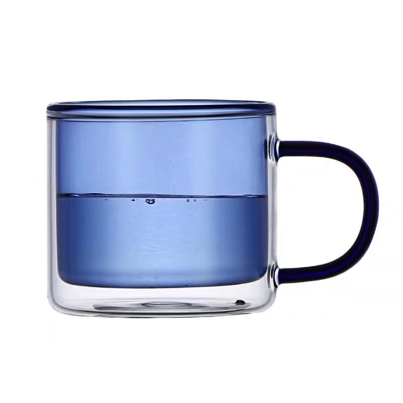 Double-Wall Glass Mug with Handle
Double-Wall Glass Mug with Handle