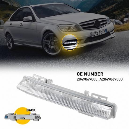LED DRL Daytime Fog Running Light White Right For 2011-2013 Mercedes SLK-Class
LED DRL Daytime Fog Running Light White Right For 2011-2013 Mercedes SLK-Class