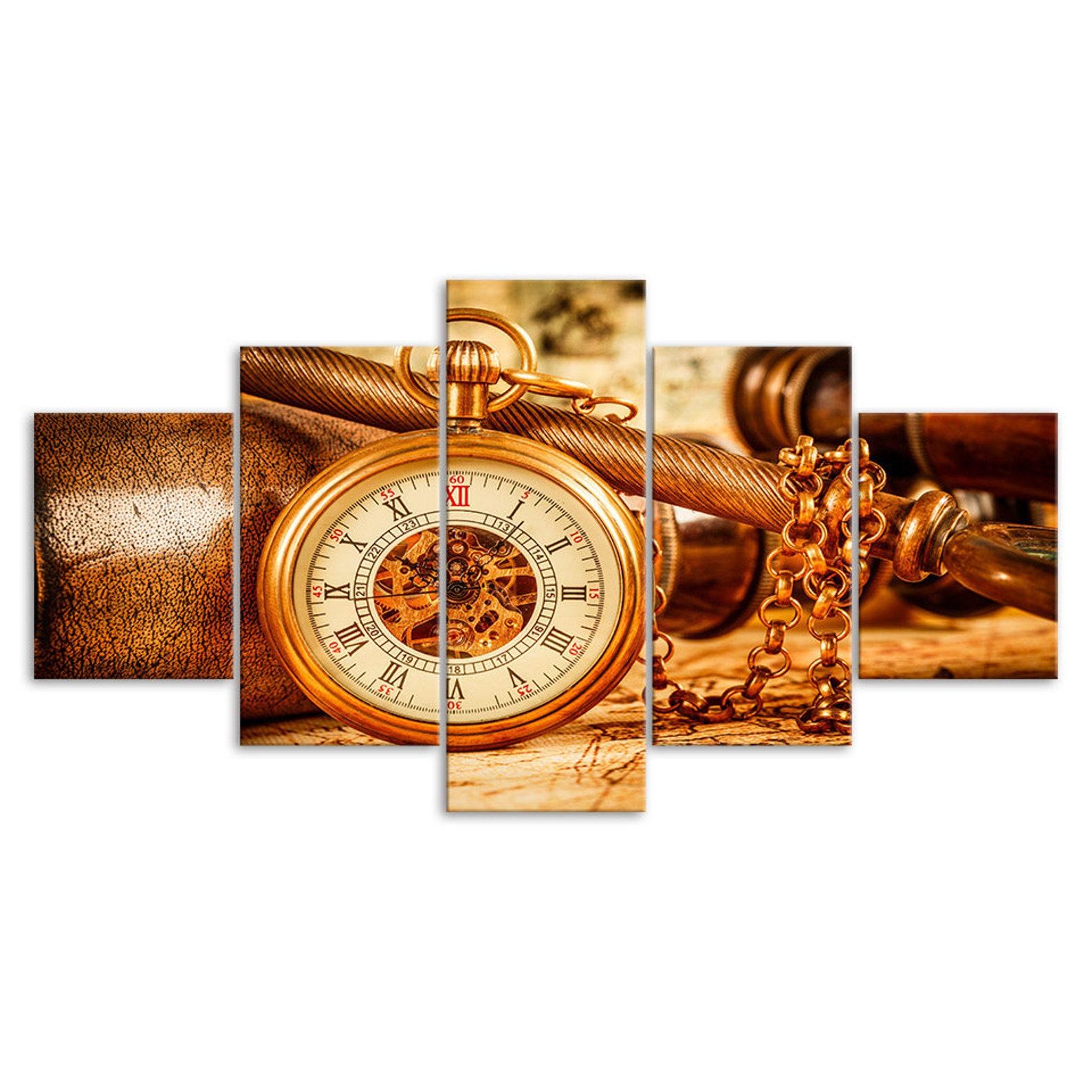 Vintage Pendant Watch Clock Necklace Canvas 5 Piece Five Panel Wall Print Modern Art Poster Picture Home Decor Gift For Him For Her 20x35 20x45 20x55cm
Vintage Pendant Watch Clock Necklace Canvas 5 Piece Five Panel Wall Print Modern Art Poster Picture Home Decor Gift For Him For Her 20x35 20x45 20x55cm