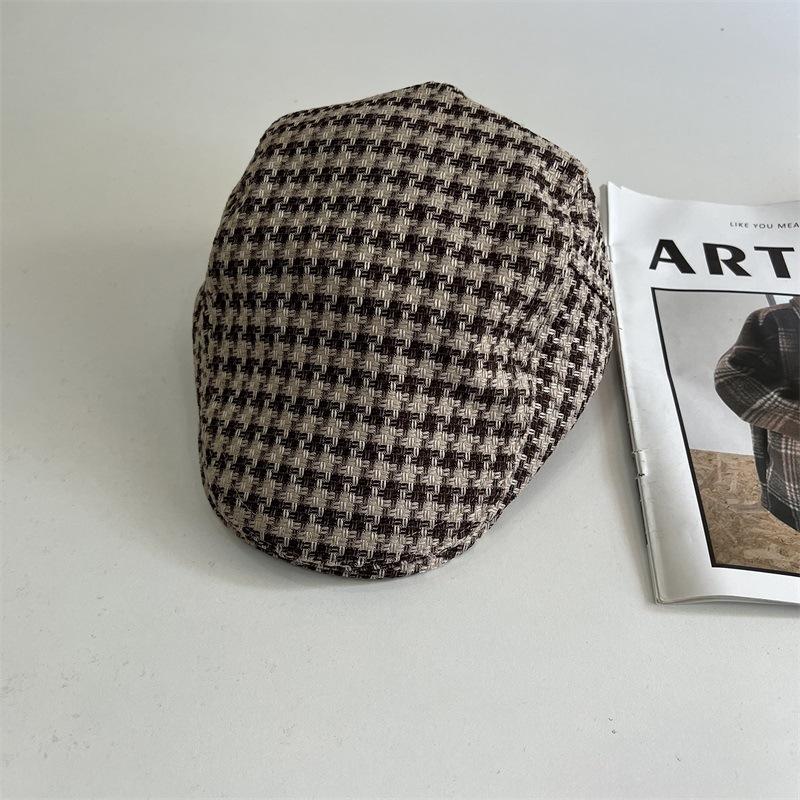 Берет Тысяча Птиц Женский Весенне-Осенний Британский Ретро Кепка Вперед Шляпа Художника Клетчатая Кепка с Козырьком Клетчатая Шляпа M(56-58cm) слюда
Берет Тысяча Птиц Женский Весенне-Осенний Британский Ретро Кепка Вперед Шляпа Художника Клетчатая Кепка с Козырьком Клетчатая Шляпа M(56-58cm) слюда