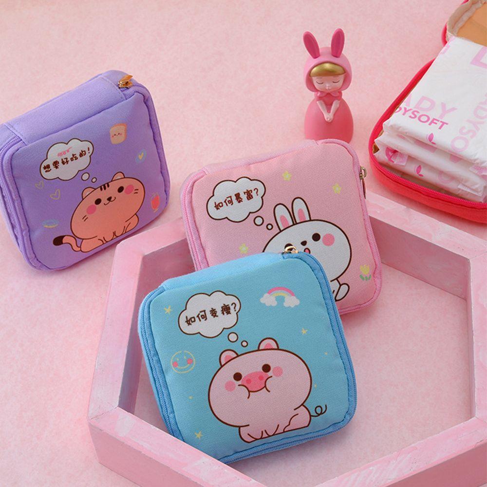 Bunny Small Items Bags Travel Cosmetics Organizer Sanitary Napkin Storage Bag Animal Cosmetic Bag
Bunny Small Items Bags Travel Cosmetics Organizer Sanitary Napkin Storage Bag Animal Cosmetic Bag