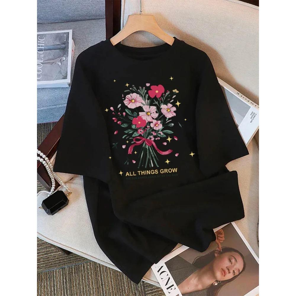Vintage Floral Bouquet TShirt Women Cottagecore Aesthetic Flower Graphic Tee Summer Short Sleeve Women Clothes 4XL
Vintage Floral Bouquet TShirt Women Cottagecore Aesthetic Flower Graphic Tee Summer Short Sleeve Women Clothes 4XL