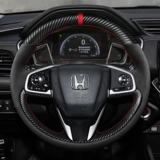Ручна stitching Нековзка Спортивний стиль Чохол на кермо автомобіля Для Honda Civic 10 2016- CR-V 2017- Clarity 2018- style 2
Ручна stitching Нековзка Спортивний стиль Чохол на кермо автомобіля Для Honda Civic 10 2016- CR-V 2017- Clarity 2018- style 2