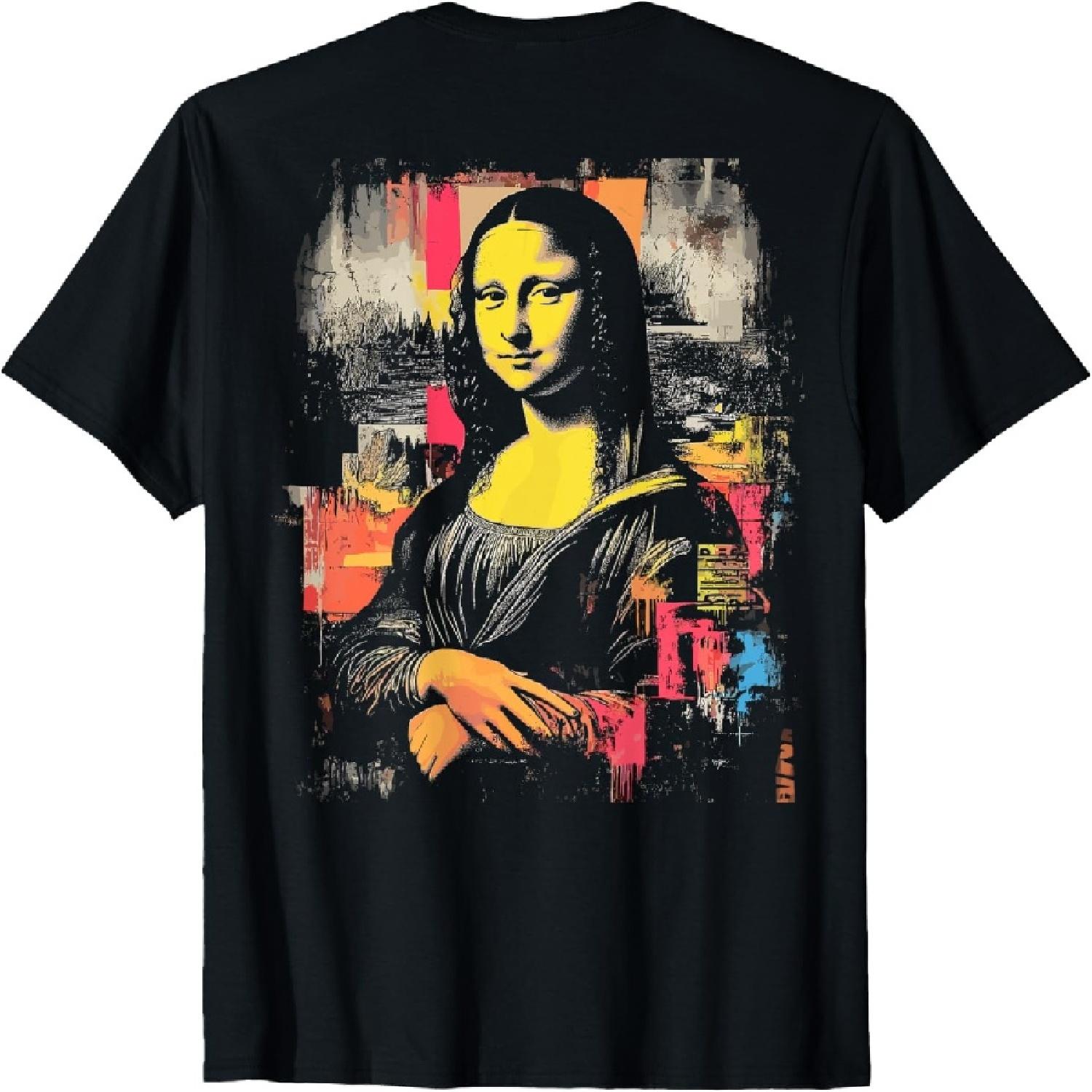 Abstract Graffiti Art Mona Lisa Back Printed T-Shirt(2) XXXXXL різнокольоровий
Abstract Graffiti Art Mona Lisa Back Printed T-Shirt(2) XXXXXL різнокольоровий
