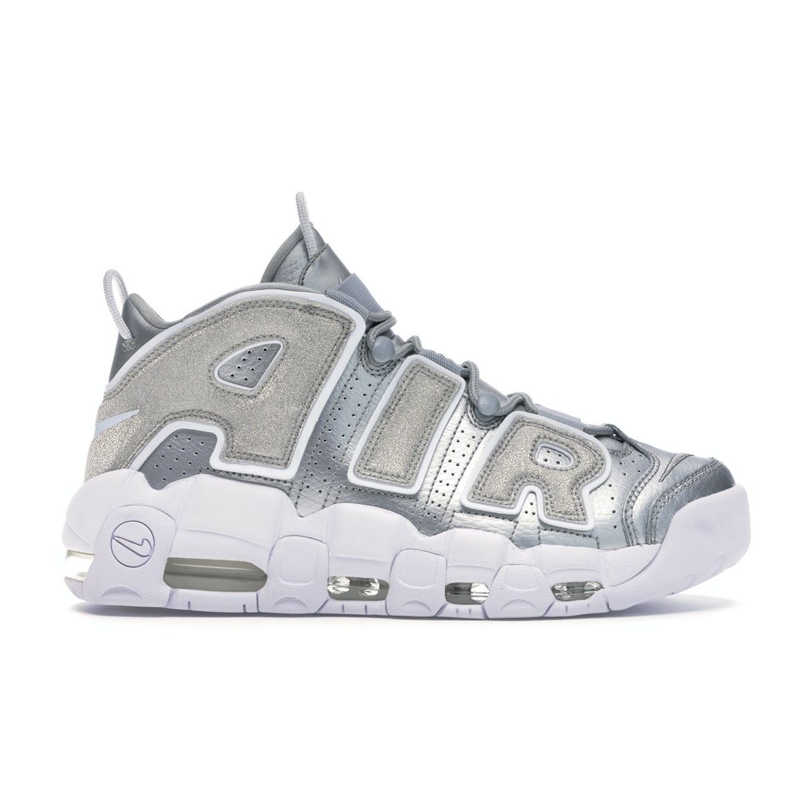 Nike Женские кроссовки Air More Uptempo Loud and Clear Silver Metallic-Silver 917593-003
Nike Женские кроссовки Air More Uptempo Loud and Clear Silver Metallic-Silver 917593-003