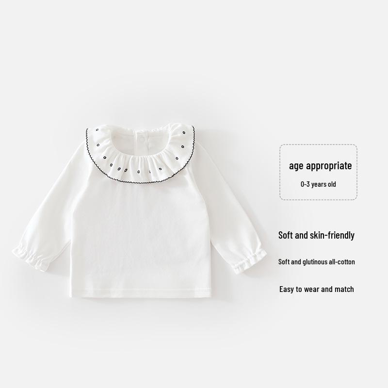 Stylish Girls Lace Long-Sleeve Cotton Top - Spring/Autumn 90 cm
Stylish Girls Lace Long-Sleeve Cotton Top - Spring/Autumn 90 cm