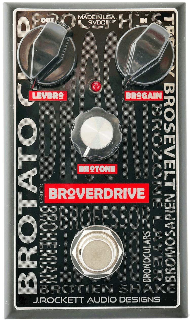 Rockett Audio Designs Broverdrive Overdrive Guitar Effector J. (JRAD)
Rockett Audio Designs Broverdrive Overdrive Guitar Effector J. (JRAD)