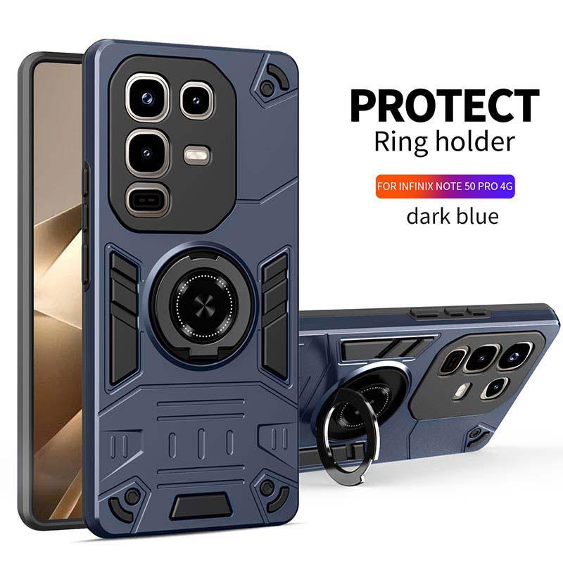 For Infinx Note 50S HOT 50i 50X 50 Pro Plus 4G Smart 9 Phone Case, Armor 360° Rotating Ring Support Shockproof Protective Cover Infinix Note 50s синій
For Infinx Note 50S HOT 50i 50X 50 Pro Plus 4G Smart 9 Phone Case, Armor 360° Rotating Ring Support Shockproof Protective Cover Infinix Note 50s синій