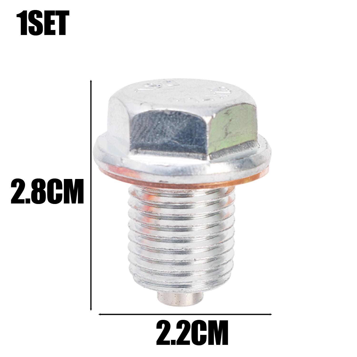 Magnetic Oil Drain Plug M14x1.5 Neodymium Magnet Stainless Steel Bolt for Honda Hyundai Volkswagen Kia Heavy Duty Oil Plug 1pcs
Magnetic Oil Drain Plug M14x1.5 Neodymium Magnet Stainless Steel Bolt for Honda Hyundai Volkswagen Kia Heavy Duty Oil Plug 1pcs