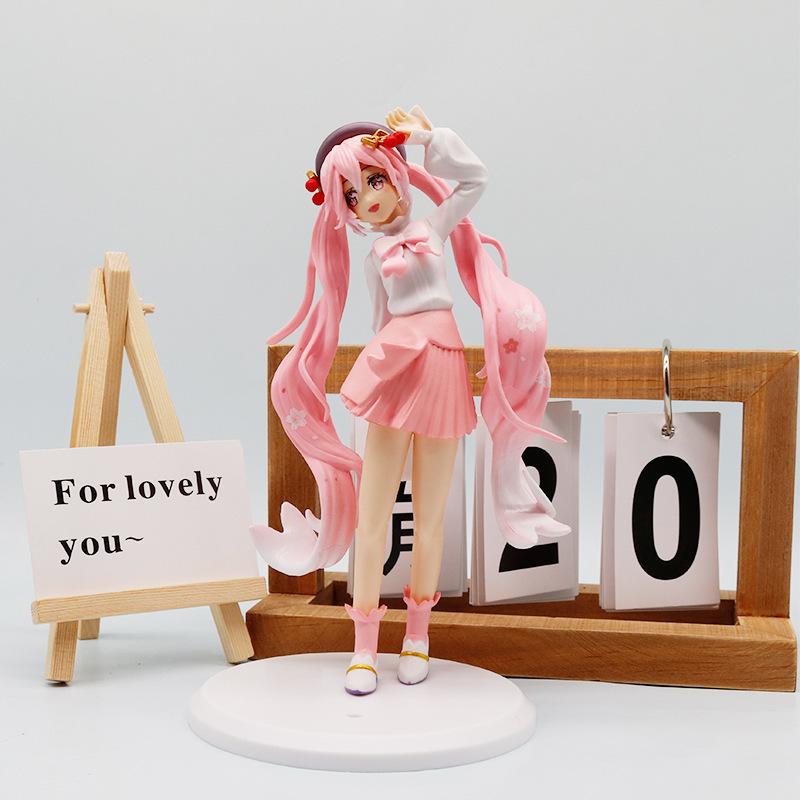 20CM Anime Hatsune Miku 1/6 Sakura Figure Hanami Outfit Ver Standing Model Toy Doll Collection Gift Aciton Figure PVC With box
20CM Anime Hatsune Miku 1/6 Sakura Figure Hanami Outfit Ver Standing Model Toy Doll Collection Gift Aciton Figure PVC With box