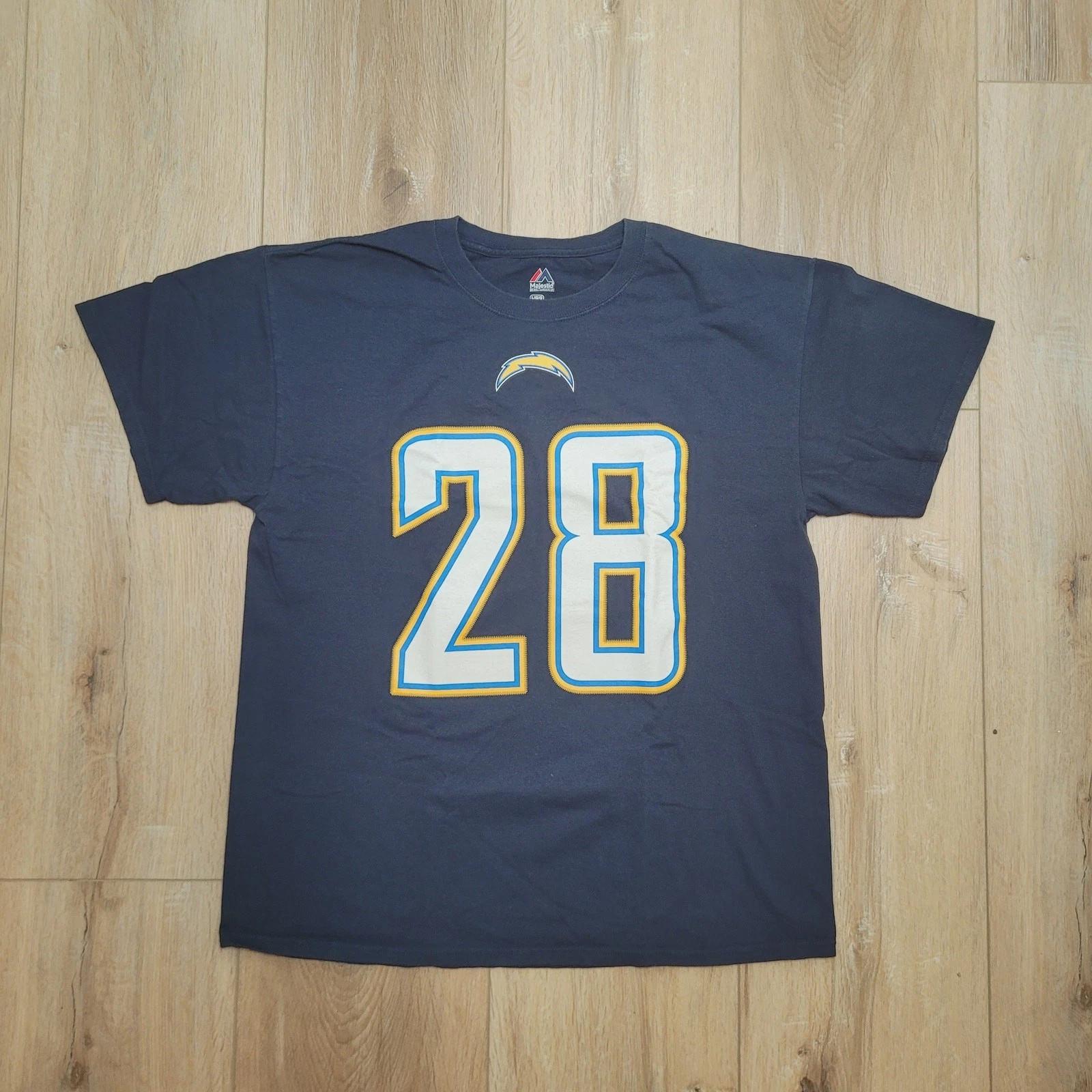 Melvin Gordon Los Angeles Chargers NFL T-Shirt Mens M (Tagged L) #28 Shirsey 2XL
Melvin Gordon Los Angeles Chargers NFL T-Shirt Mens M (Tagged L) #28 Shirsey 2XL