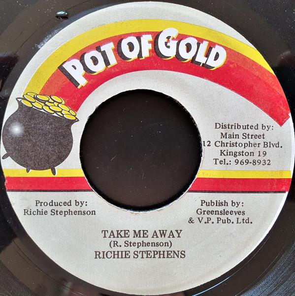 7inch Record RICHIE STEPHENS - Take Me Away NONE Pot Of Gold 1999 Jamaica Reggae, Ska & Dub Used
7inch Record RICHIE STEPHENS - Take Me Away NONE Pot Of Gold 1999 Jamaica Reggae, Ska & Dub Used