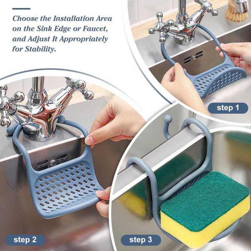 Draining Rack Sink Hanging Rack Creative Bendable Kitchen Accessories Tableware Cleaning Scrubbing Cloth Storage Rack Portable серый
Draining Rack Sink Hanging Rack Creative Bendable Kitchen Accessories Tableware Cleaning Scrubbing Cloth Storage Rack Portable серый