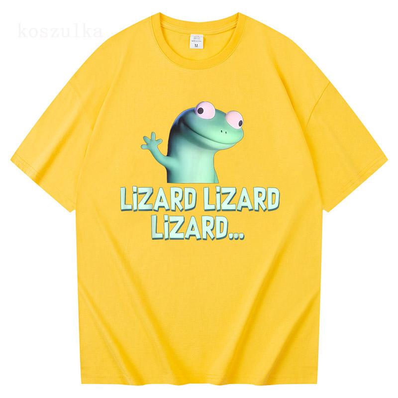 Lizard Meme T-shirts Summer Men s Women Clothing Casual Oversized Short Sleeve T Shirts High Quality 100% Cotton Gothic T-shirt 4XL
Lizard Meme T-shirts Summer Men s Women Clothing Casual Oversized Short Sleeve T Shirts High Quality 100% Cotton Gothic T-shirt 4XL