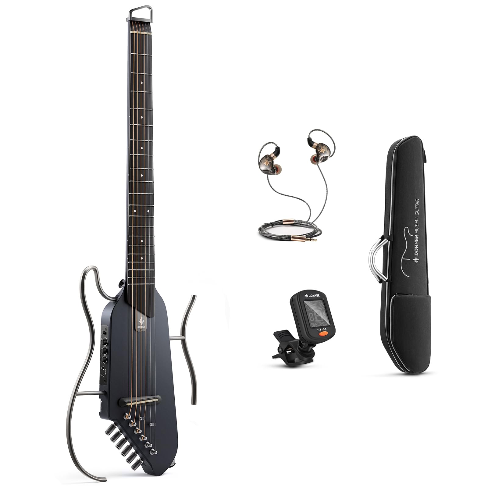 Donner Travel Headless Mini Portable Set с кленовым эргономичным съемным мягким тюнером Черная гитара, гитара, гитара, гитара, наушники, корпус, гриф, чёрный
Donner Travel Headless Mini Portable Set с кленовым эргономичным съемным мягким тюнером Черная гитара, гитара, гитара, гитара, наушники, корпус, гриф, чёрный