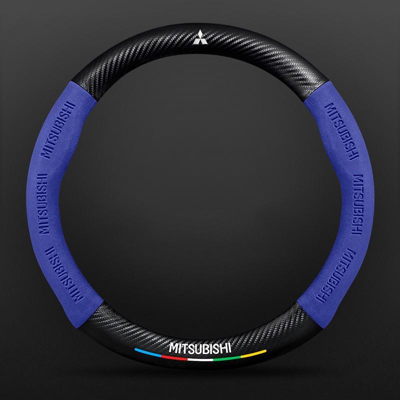 Carbon fiber Suede Car Steering Wheel Cover For Mitsubishi Pajero Sport Outlander ASX Lancer Eclipse RALLIART Auto Accessories
Carbon fiber Suede Car Steering Wheel Cover For Mitsubishi Pajero Sport Outlander ASX Lancer Eclipse RALLIART Auto Accessories