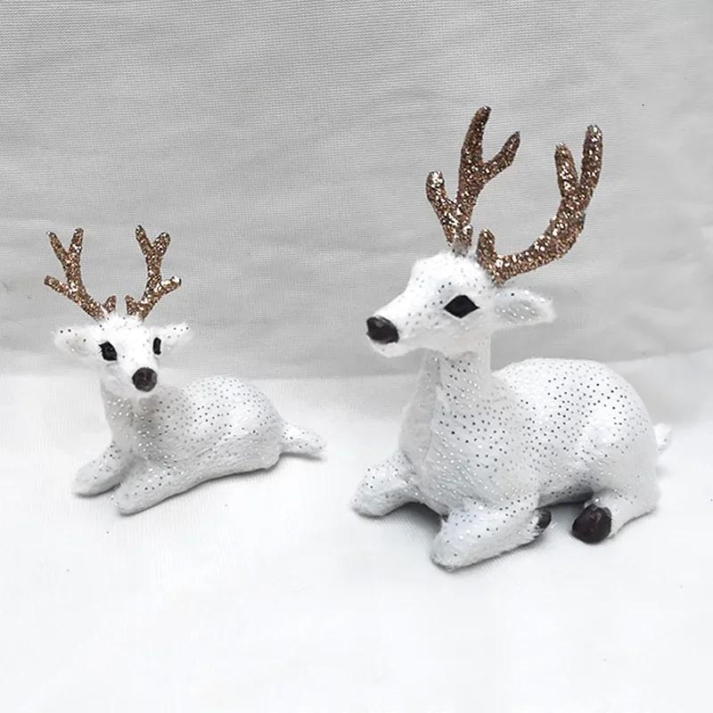 Simulated Animals Sika Deer Christmas Reindeer Gifts Deer Elk Christmas Deer Decorations Plush Doll Ornaments світло-жовтого кольору
Simulated Animals Sika Deer Christmas Reindeer Gifts Deer Elk Christmas Deer Decorations Plush Doll Ornaments світло-жовтого кольору