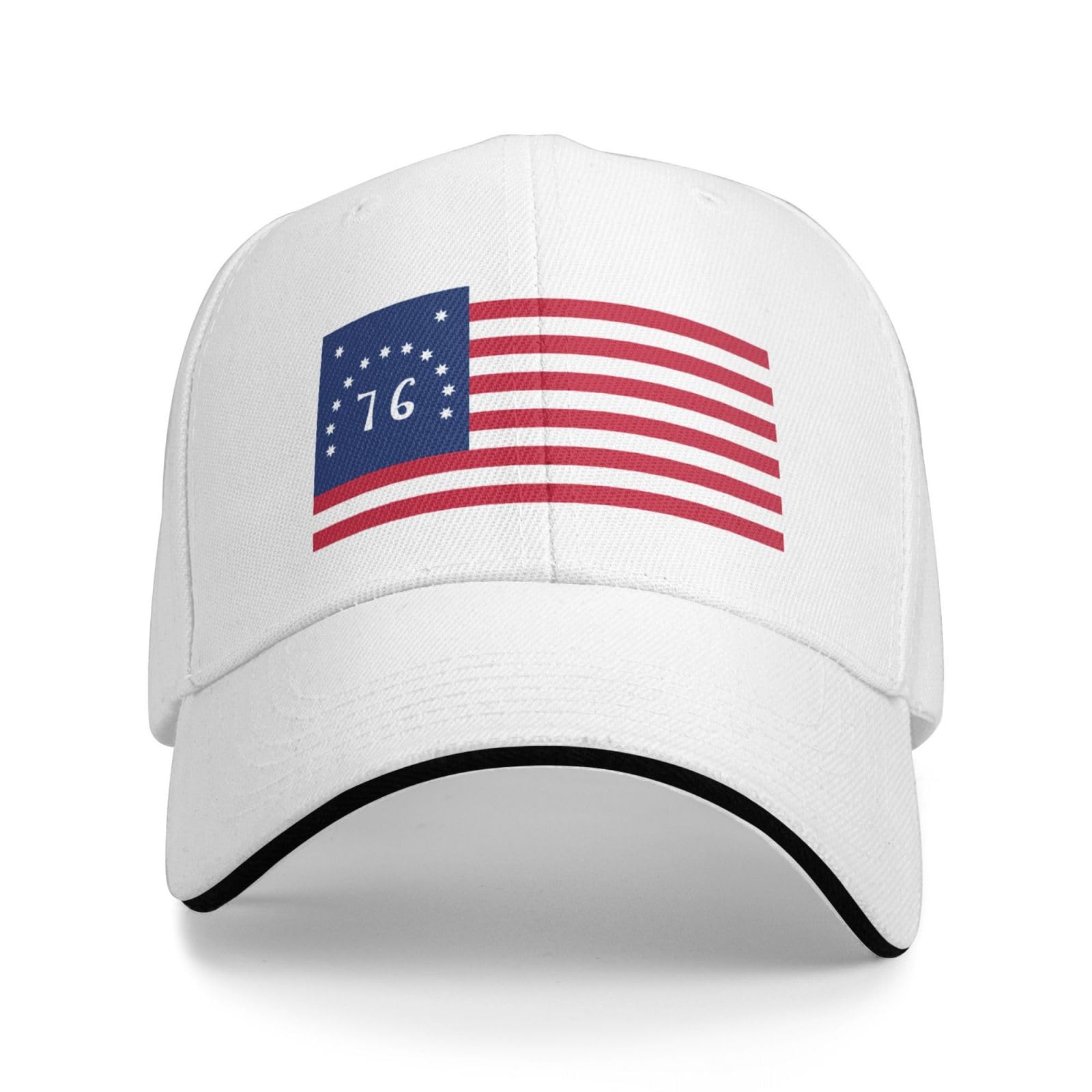 Bennington Flag Adjustable Baseball Cap Unisex Sandwich Dad Hat Golf Hat One Size білий
Bennington Flag Adjustable Baseball Cap Unisex Sandwich Dad Hat Golf Hat One Size білий
