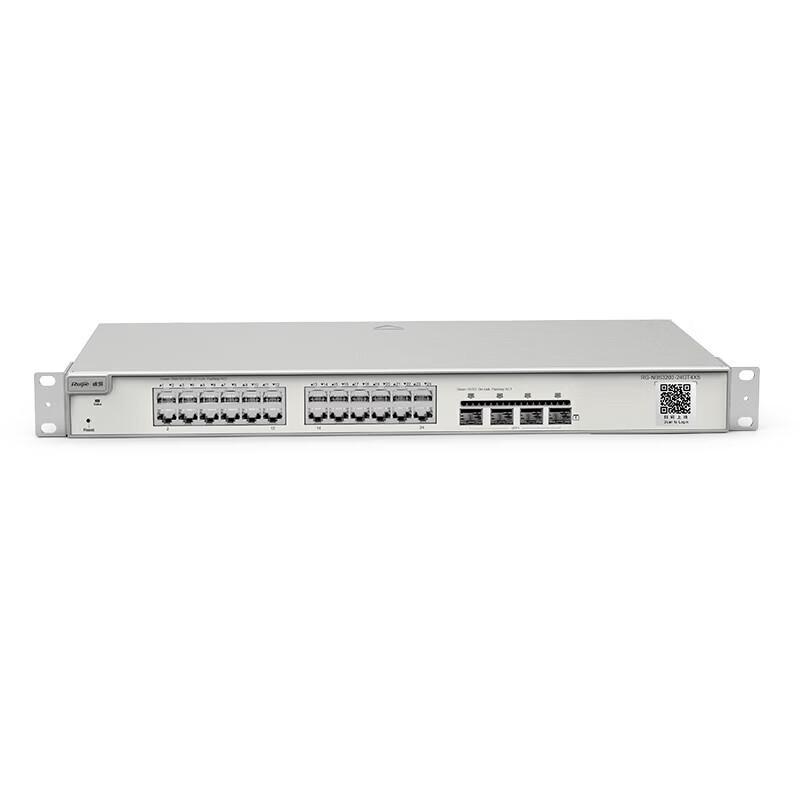 Ruijie RG-NBS3200-24GT4XS 24-Port Gigabit Managed Switch
Ruijie RG-NBS3200-24GT4XS 24-Port Gigabit Managed Switch