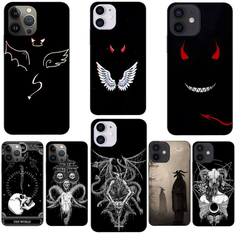 Чехол для телефона «Дьявол Сатана» для iPhone 13 12 11 Pro Max Mini Xs X Xr 7 8 6 6s Plus Se 2020, высококачественный чехол
Чехол для телефона «Дьявол Сатана» для iPhone 13 12 11 Pro Max Mini Xs X Xr 7 8 6 6s Plus Se 2020, высококачественный чехол