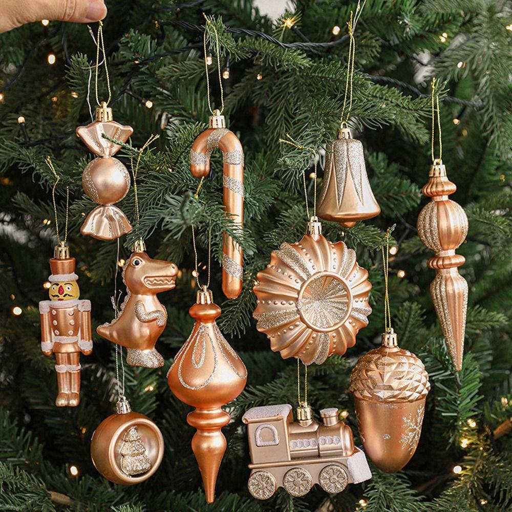 Champagne Christmas Cane Candy Ornaments Shatterproof Merry Christmas Decor Hotel Mall Style 3 
Champagne Christmas Cane Candy Ornaments Shatterproof Merry Christmas Decor Hotel Mall Style 3