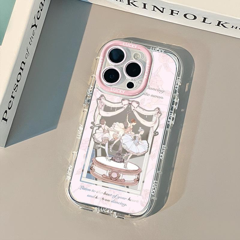 Девушка-балерина для чехла для телефона IPhone16promax для Apple 15 кремовый чехол 12 нишевый креативный 11 зеркальный For iPhone 13
Девушка-балерина для чехла для телефона IPhone16promax для Apple 15 кремовый чехол 12 нишевый креативный 11 зеркальный For iPhone 13
