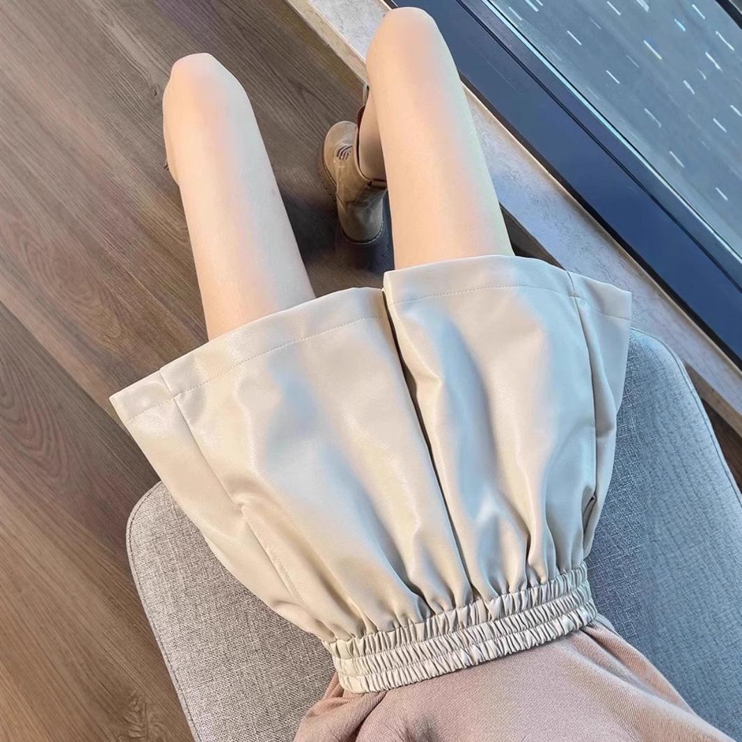 2024 Autumn/Winter Women s High-Waist PU Leather A-line Shorts: Slimming, Wide Leg, Petite Korean Style Extra Small чёрный
2024 Autumn/Winter Women s High-Waist PU Leather A-line Shorts: Slimming, Wide Leg, Petite Korean Style Extra Small чёрный