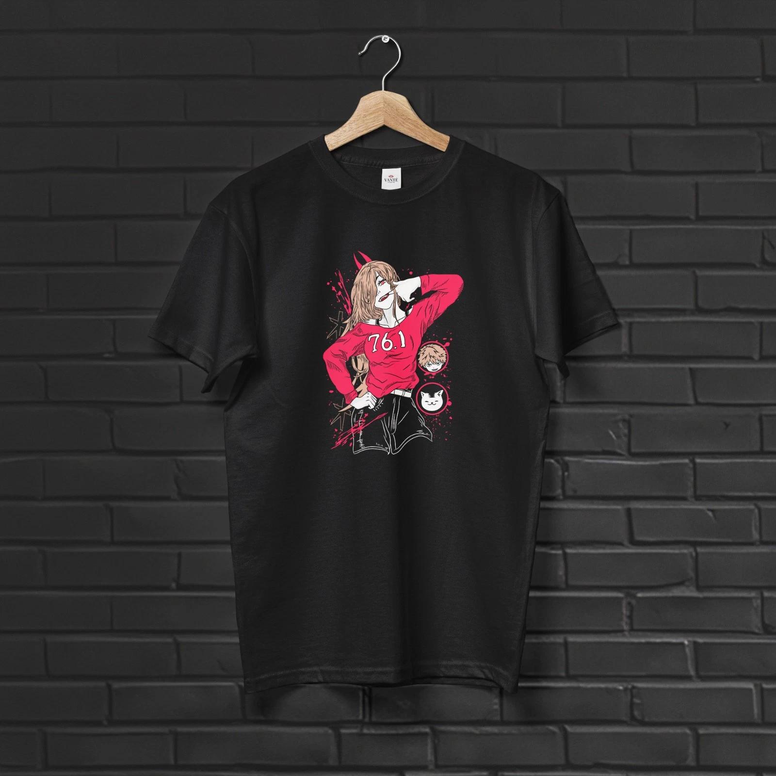 Power Chainsaw Graphic Shirt Blood Devil Streetwear Men’s Horror Tee S
Power Chainsaw Graphic Shirt Blood Devil Streetwear Men’s Horror Tee S