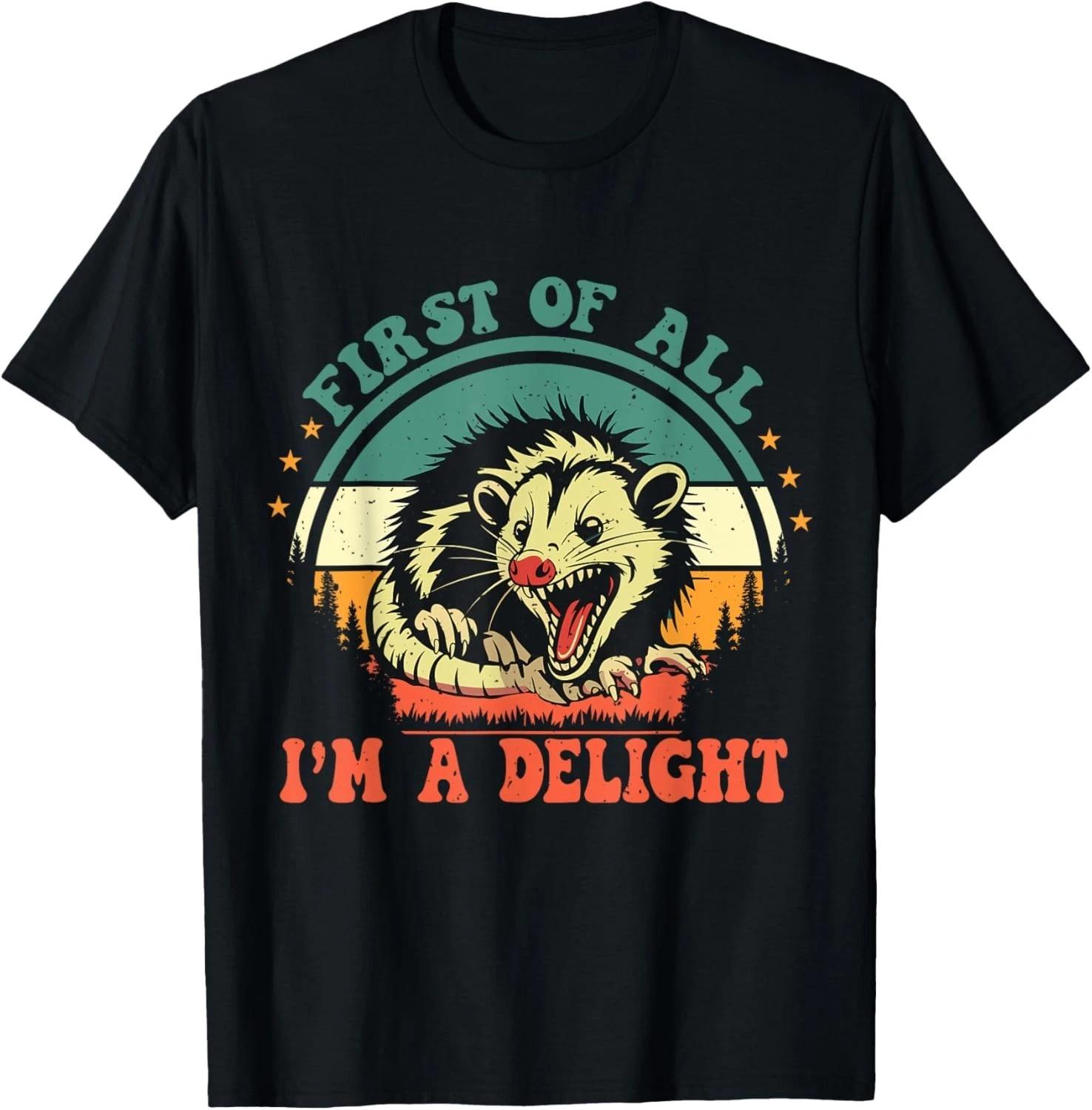 Funny Racoon First Of All I m A Delight Men Women Gift Unisex T-Shirt 3XL
Funny Racoon First Of All I m A Delight Men Women Gift Unisex T-Shirt 3XL