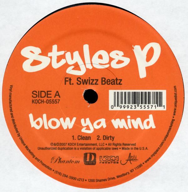 12inch Record STYLES P, SWIZZ BEATZ - Blow Ya Mind KOCH05557 Koch Records 2007 US Rap & Hip-Hop/R&B Used
12inch Record STYLES P, SWIZZ BEATZ - Blow Ya Mind KOCH05557 Koch Records 2007 US Rap & Hip-Hop/R&B Used