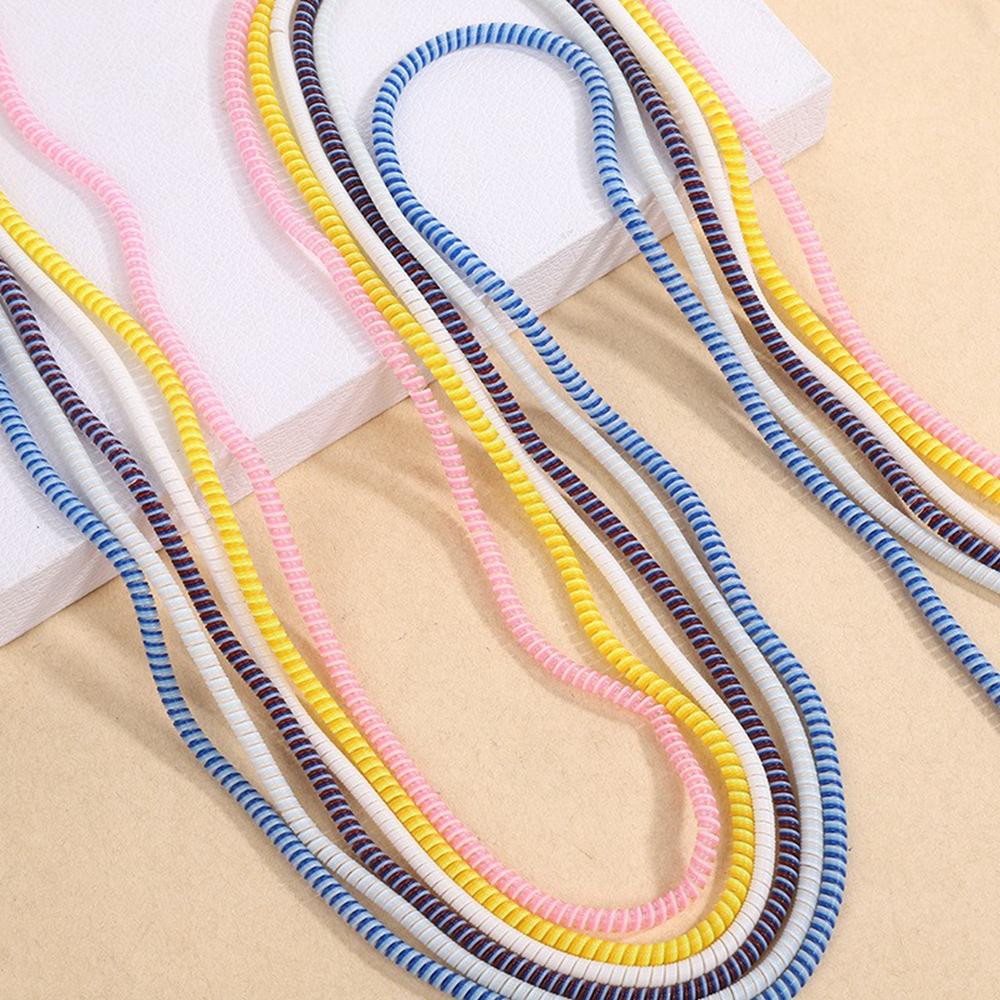5PCS 2.8m Spiral Data Cable Protector TPU Spring Wrap Cord Saver Protective Sleeve Beige/White/Dark Blue/Pink/Black
5PCS 2.8m Spiral Data Cable Protector TPU Spring Wrap Cord Saver Protective Sleeve Beige/White/Dark Blue/Pink/Black