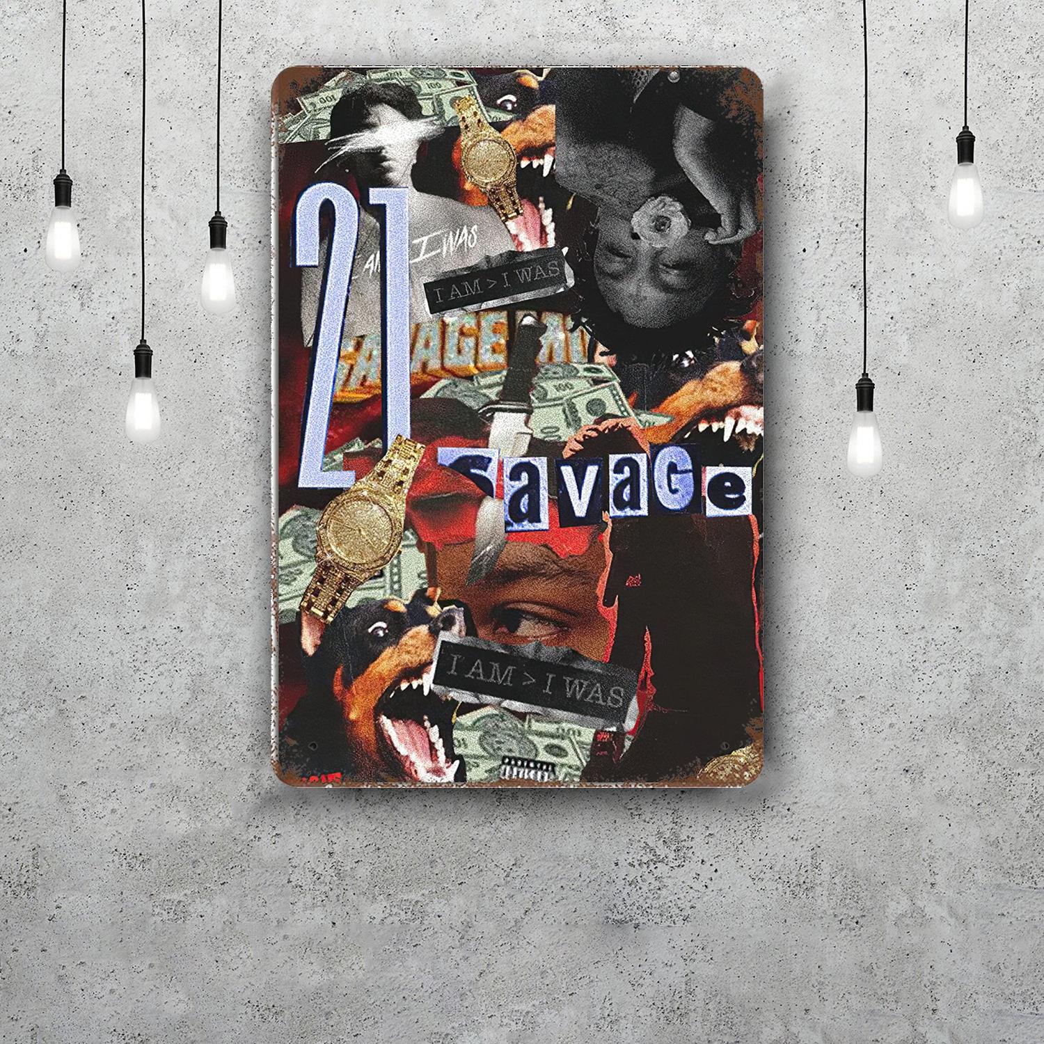 Savages Decor Poster Vintage Tin Sign Metal Sign Decorative Plaque for Pub Bar Man Cave Club Wall Decoration 20x30cm(7.8x11.8inch)
Savages Decor Poster Vintage Tin Sign Metal Sign Decorative Plaque for Pub Bar Man Cave Club Wall Decoration 20x30cm(7.8x11.8inch)