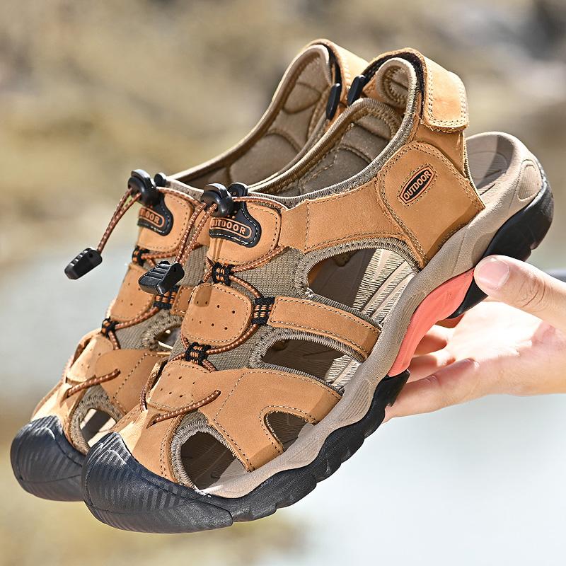 Breathable Men Leather Sandals Classic Casual Shoes Men Outdoor Beach Sandals Roman Men s Water Shoes Big Size 48 48
Breathable Men Leather Sandals Classic Casual Shoes Men Outdoor Beach Sandals Roman Men s Water Shoes Big Size 48 48