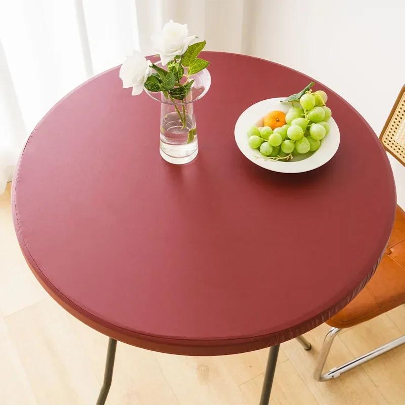 Round Table Cover Protector Cloth Waterproof Polyester Tablecloth Catering Fitted Table Cover with Elastic Edged mantel de mesa Diameter 60cm
Round Table Cover Protector Cloth Waterproof Polyester Tablecloth Catering Fitted Table Cover with Elastic Edged mantel de mesa Diameter 60cm