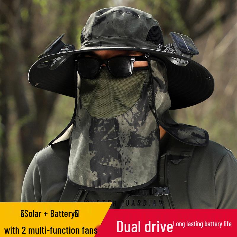 Men s Solar-Powered Cooling Hat with Detachable Fan for Outdoor Work Adjustable
Men s Solar-Powered Cooling Hat with Detachable Fan for Outdoor Work Adjustable