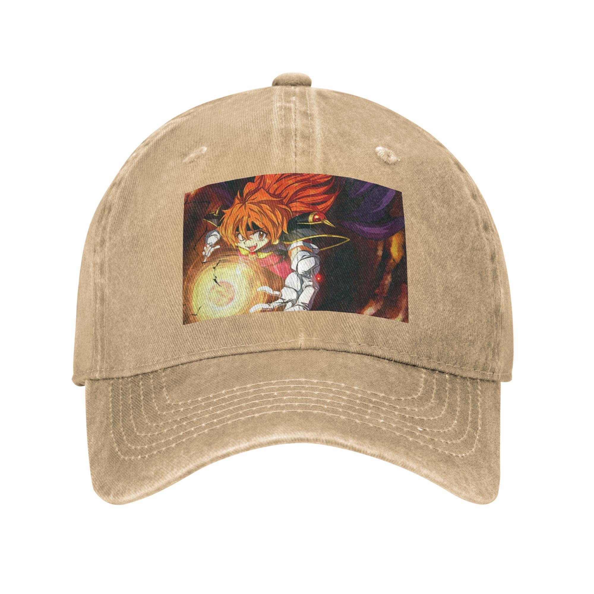 Lina Inverse Dragon Slave Slayers Denim Cap Casual Baseball Caps Adjustable Hat Summer Unisex Baseball Hats One Size
Lina Inverse Dragon Slave Slayers Denim Cap Casual Baseball Caps Adjustable Hat Summer Unisex Baseball Hats One Size