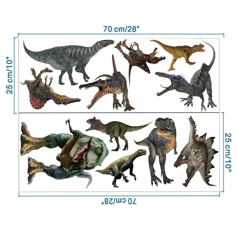 50x70 см динозавры Юрского периода животные наклейки на стену для детей игровые комнаты спальня украшения дома самоклеящиеся настенные художественные наклейки 25*70cmX2pcs разноцветный
50x70 см динозавры Юрского периода животные наклейки на стену для детей игровые комнаты спальня украшения дома самоклеящиеся настенные художественные наклейки 25*70cmX2pcs разноцветный
