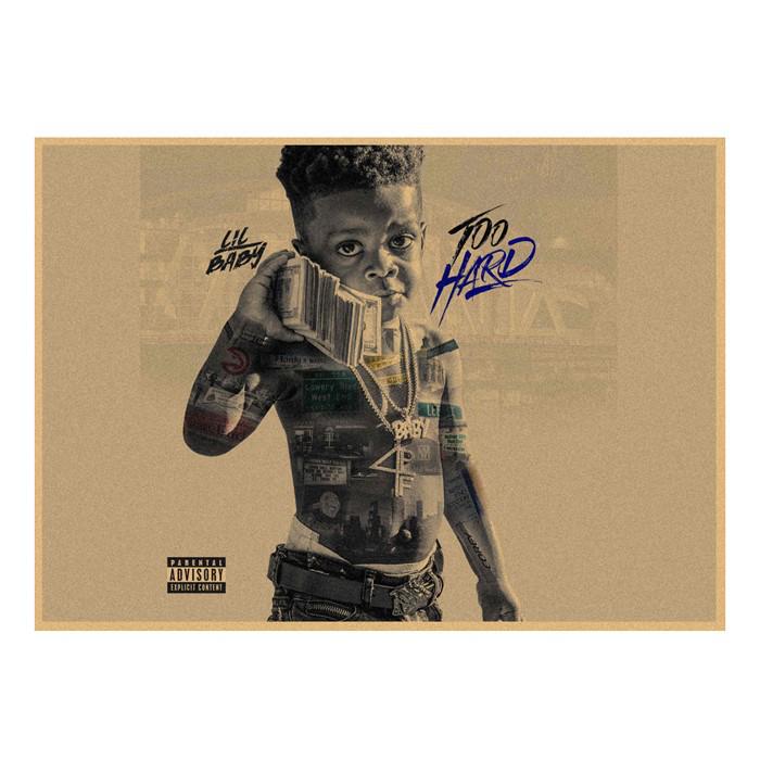 DaBaby Rap Hip Hop Kraft Paper Poster for Cafe or Bar Decor 29.7X42cmc(A3 size)
DaBaby Rap Hip Hop Kraft Paper Poster for Cafe or Bar Decor 29.7X42cmc(A3 size)