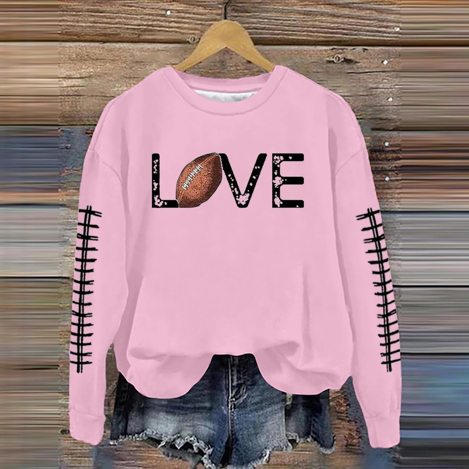 Женская мода повседневный длинный рукав принтованный круглый вырез свитер топ XL розовый
Женская мода повседневный длинный рукав принтованный круглый вырез свитер топ XL розовый