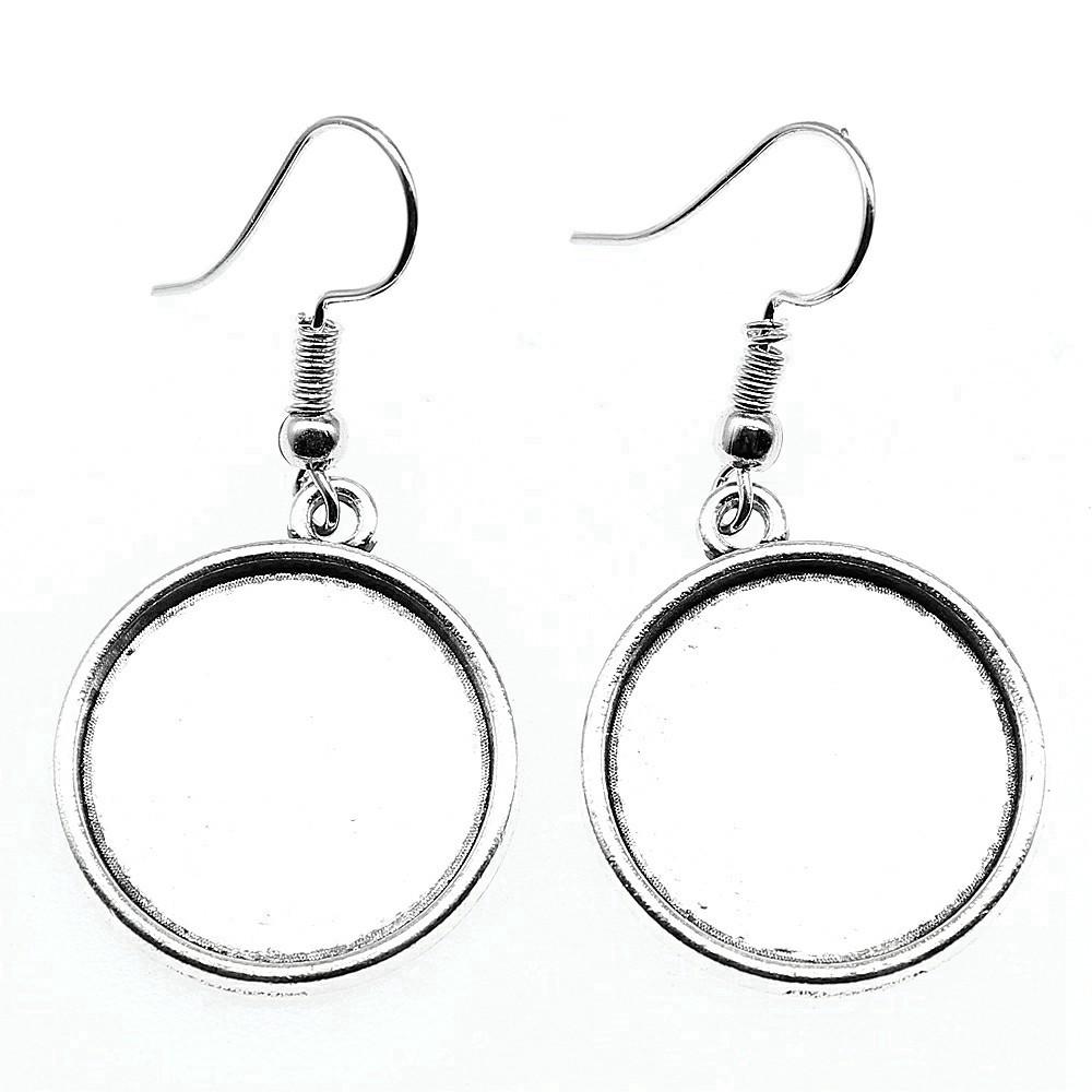 Round Cabochon Base Dangle Earrings DIY Jewelry Findings For Handmade Gifts A32-1pair-16mm
Round Cabochon Base Dangle Earrings DIY Jewelry Findings For Handmade Gifts A32-1pair-16mm