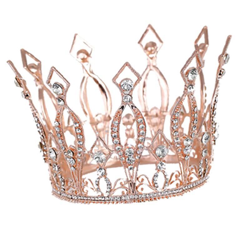 Детская корона на день рождения Тиара Барокко Сплав Орнамент Полный круг Корона Украшение для торта
Детская корона на день рождения Тиара Барокко Сплав Орнамент Полный круг Корона Украшение для торта