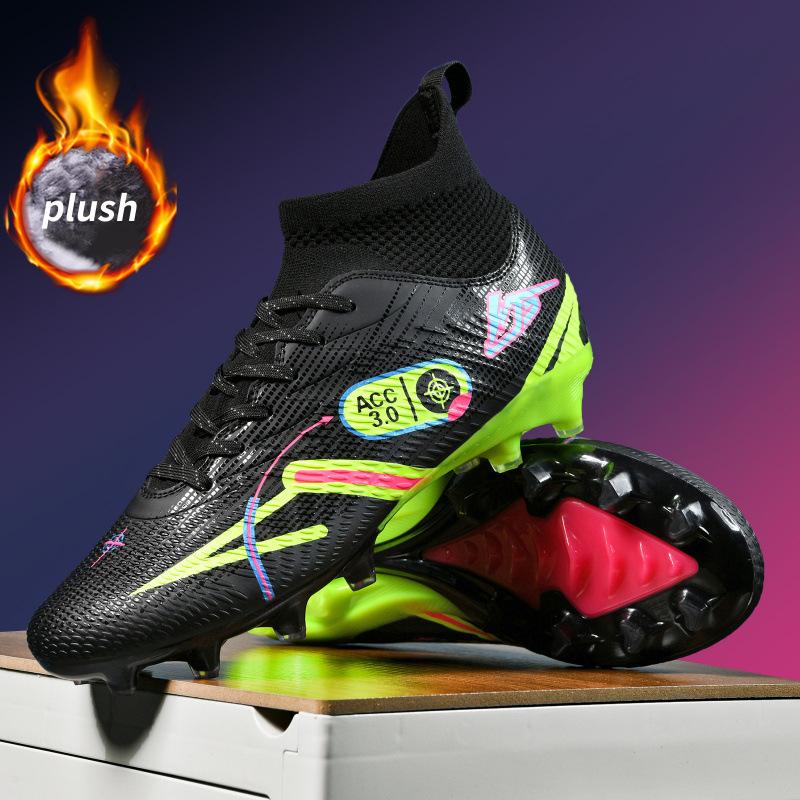 Football Shoes Men s Autumn High Top Spikes Student Children Boys Professional Training 2025 32 чёрный
Football Shoes Men s Autumn High Top Spikes Student Children Boys Professional Training 2025 32 чёрный
