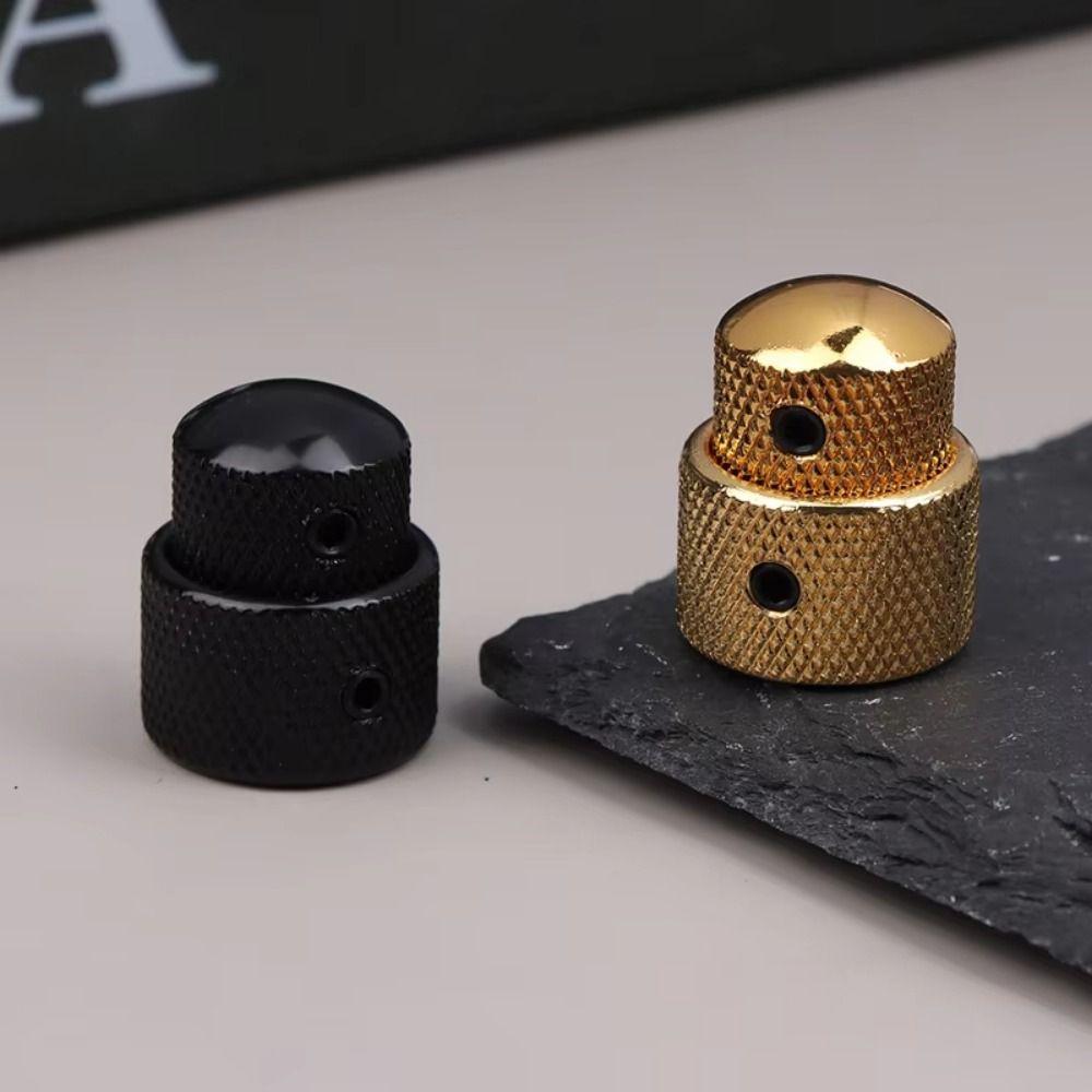 3Pcs Double Layer Dual Concentric Stacked Control Knobs Tone Volume Blend Knobs Cover Guitar Parts Domed Black
3Pcs Double Layer Dual Concentric Stacked Control Knobs Tone Volume Blend Knobs Cover Guitar Parts Domed Black