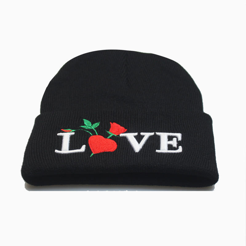 High-quality European and American new women s autumn and winter clothing rose flower LOVE 3D Embroidered Knit Beanie Hat Adjustable чёрный
High-quality European and American new women s autumn and winter clothing rose flower LOVE 3D Embroidered Knit Beanie Hat Adjustable чёрный